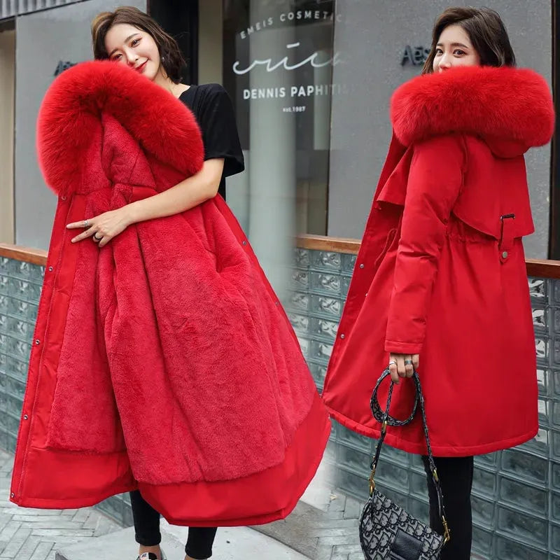 Women Parka Clothes Long Coat
