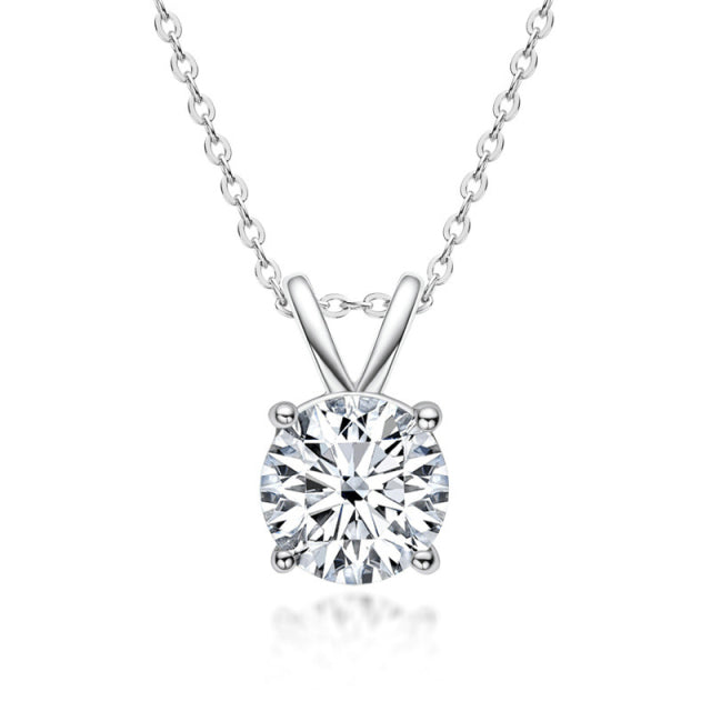 Sterling Silver Sparkling Necklace