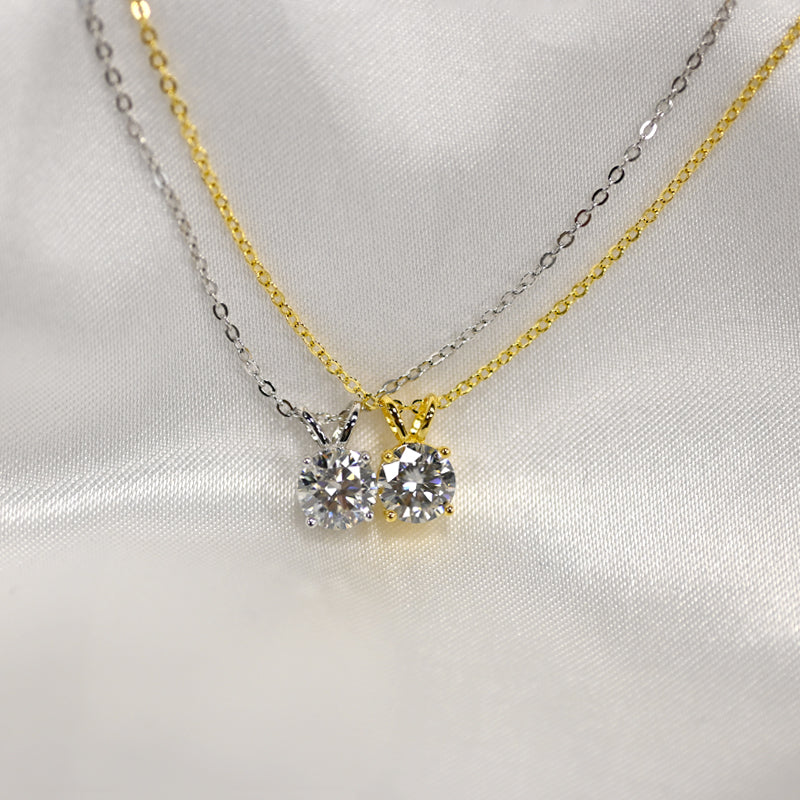 Sterling Silver Sparkling Necklace