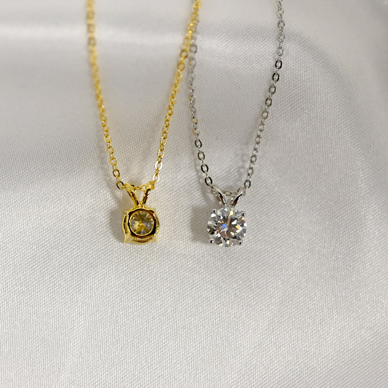 Sterling Silver Sparkling Necklace
