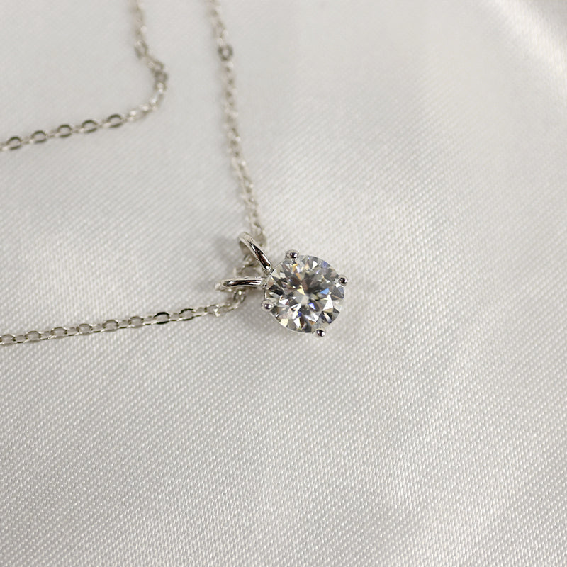 Sterling Silver Sparkling Necklace