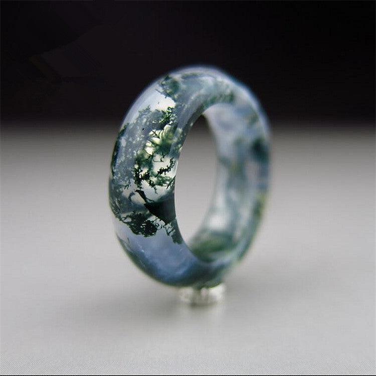 Ecological Pattern Stone Ring - SHANIRE