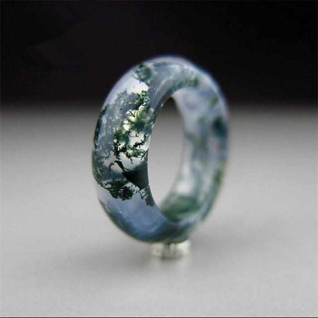Ecological Pattern Stone Ring - SHANIRE