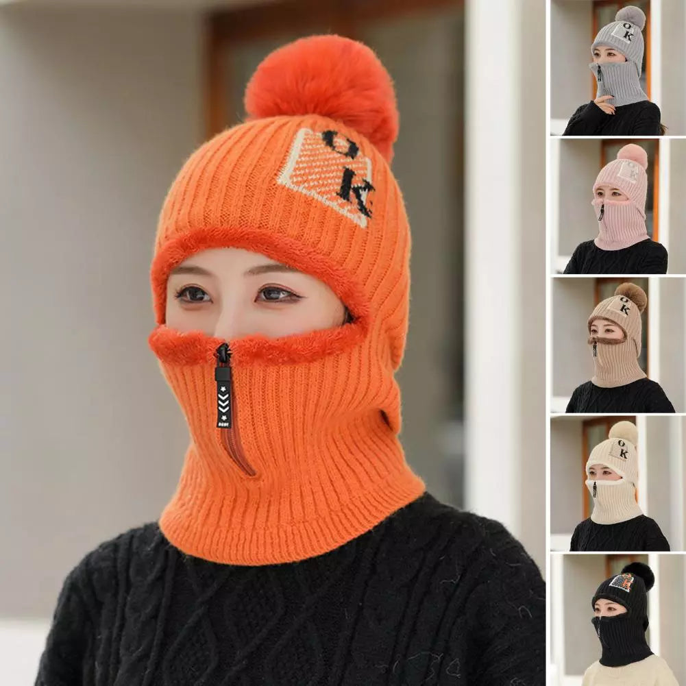 Ski Mask Winter Breathable Thermal Face Mask Neck Warmer Scarf Helmet Hood