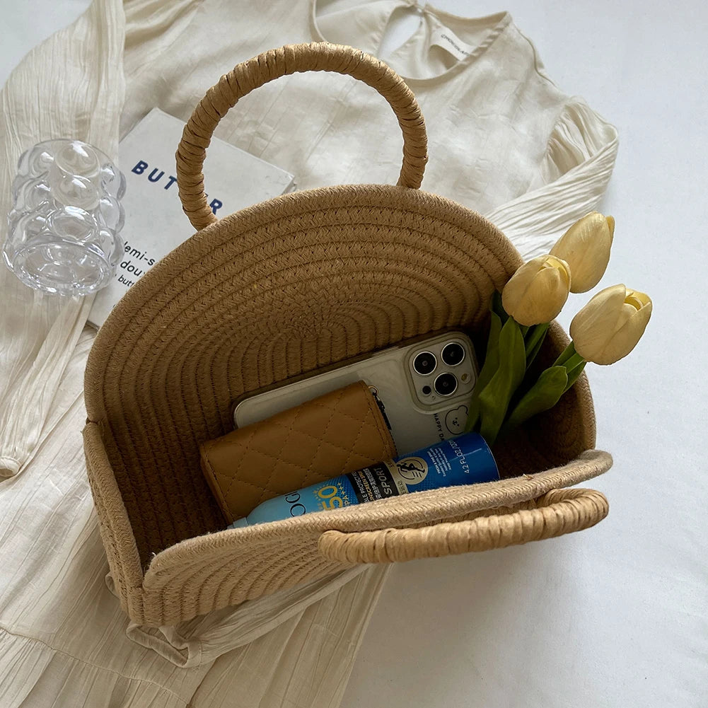 Top Handle Summer Tote