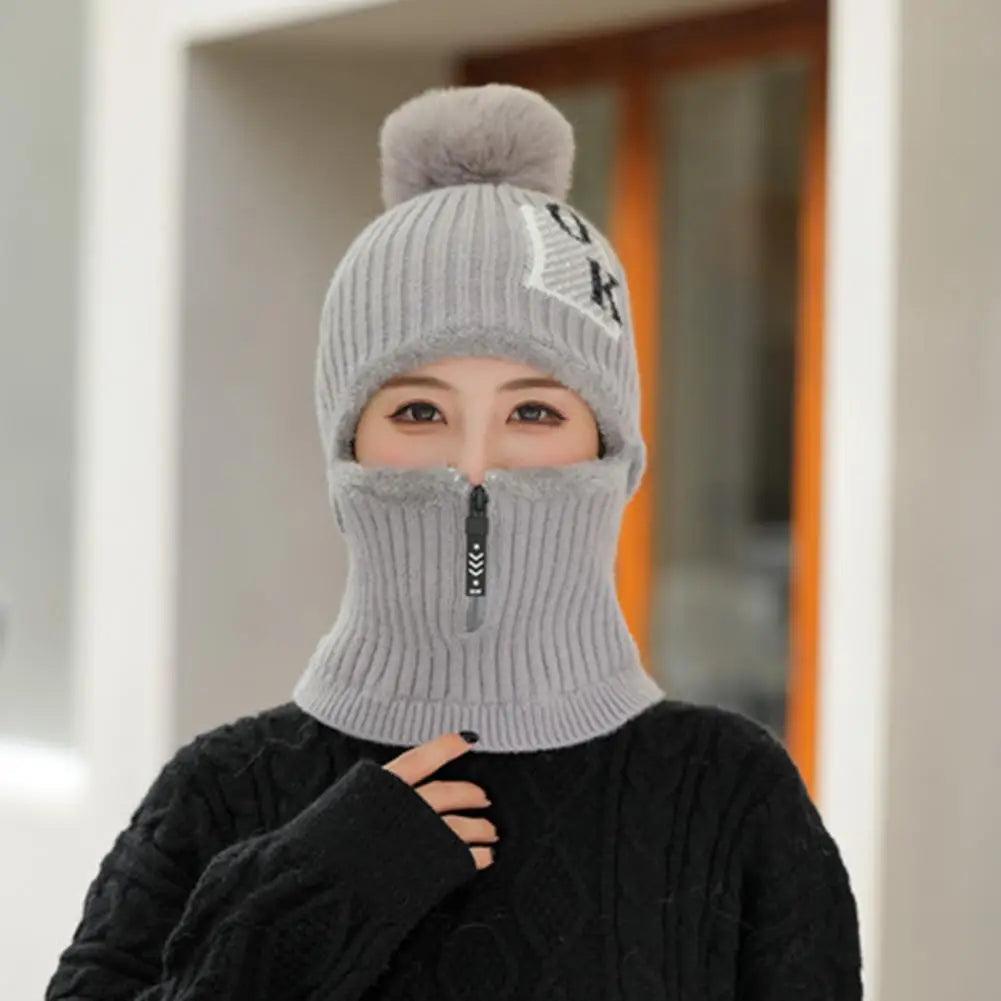 Ski Mask Winter Breathable Thermal Face Mask Neck Warmer Scarf Helmet Hood
