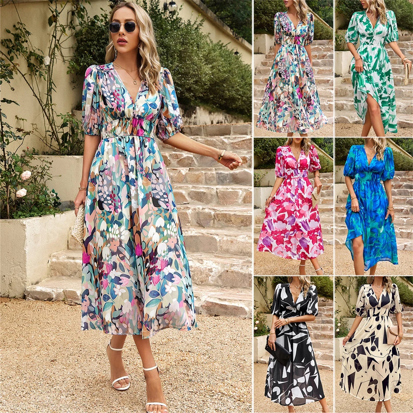 Luxury Design Elegant Maxi Dress