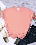 Solid Color Women T Shirts