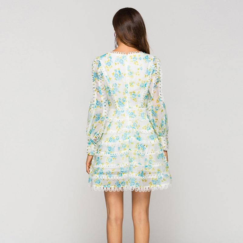 Hollow Out Mini Dress