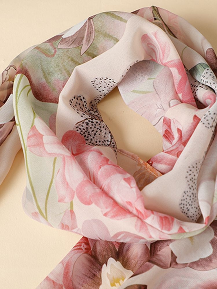 Scarf Print Dress