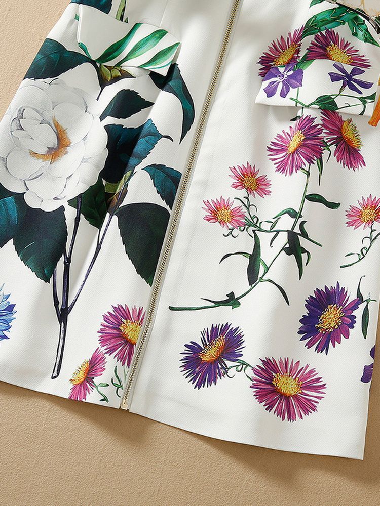 Floral Beading Dress