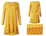 Doris Ruffle Bottom Dress - SHANIRE