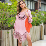 Tropical Tassel Tunic