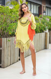 Tropical Tassel Tunic