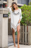 Tropical Tassel Tunic