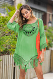 Tropical Tassel Tunic