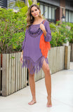 Tropical Tassel Tunic