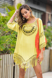 Tropical Tassel Tunic