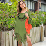 Tropical Tassel Tunic