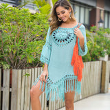 Tropical Tassel Tunic