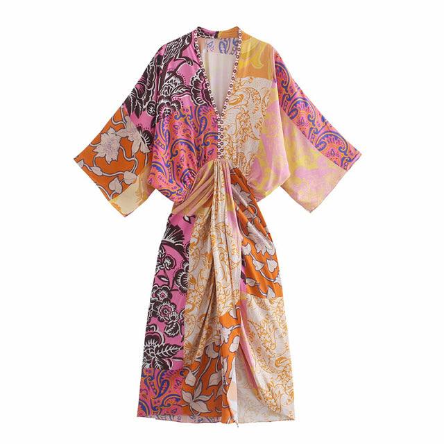 Breenea Kimono Dress - SHANIRE