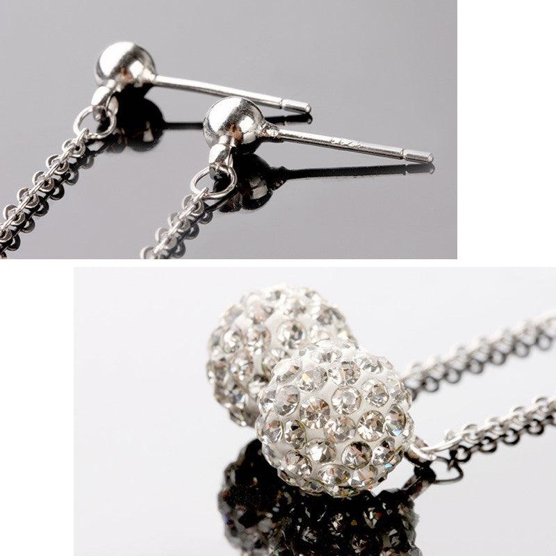 Crystals Drop Earrings - SHANIRE
