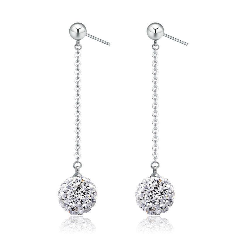 Crystals Drop Earrings - SHANIRE