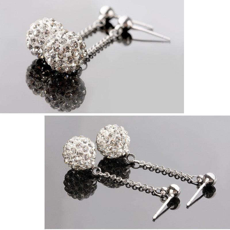 Crystals Drop Earrings - SHANIRE