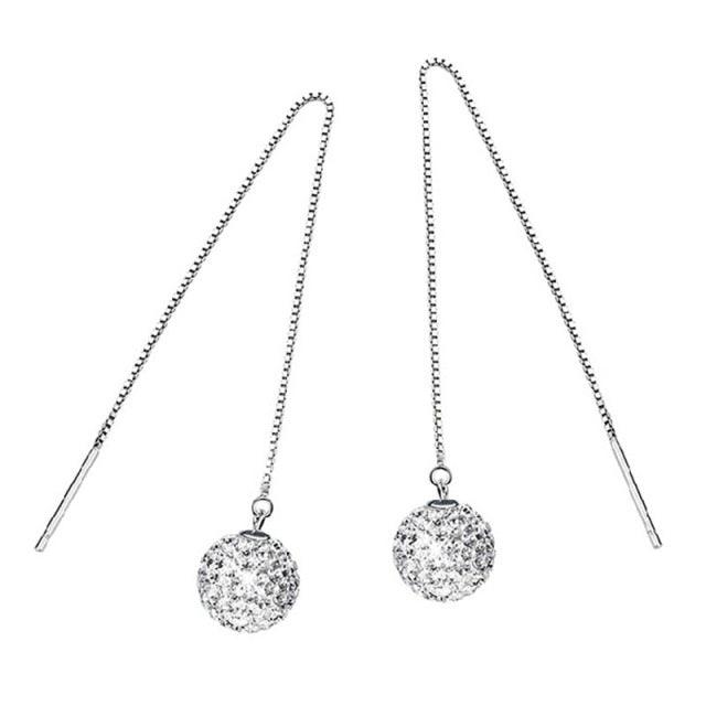 Crystals Drop Earrings - SHANIRE