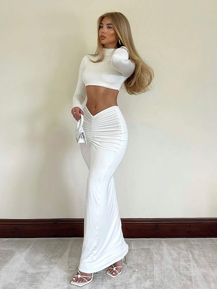 Long Ruched
