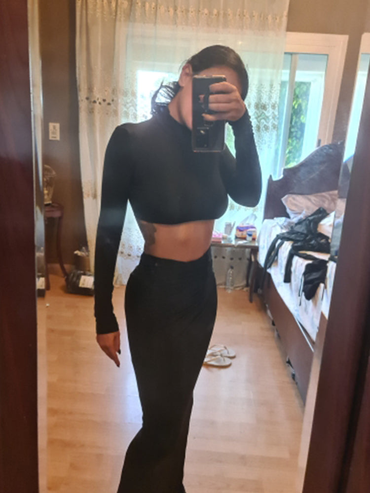 Long Ruched
